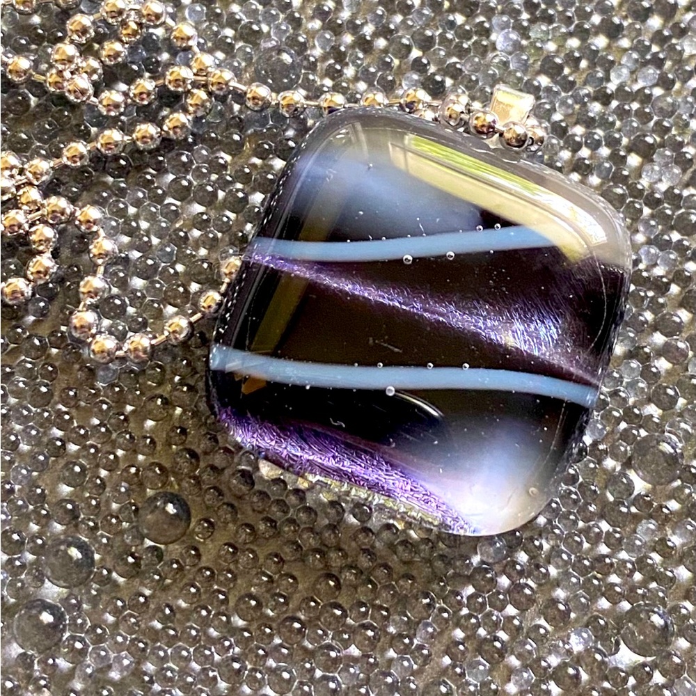 Handmade Fused Glass Pendant